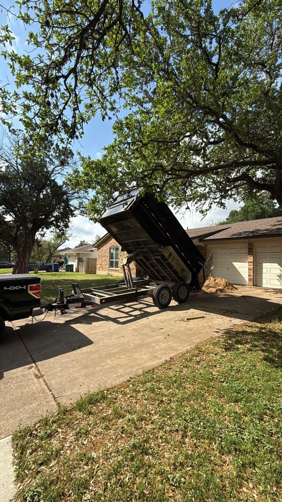 Tounge Haul 14' Dump Trailer