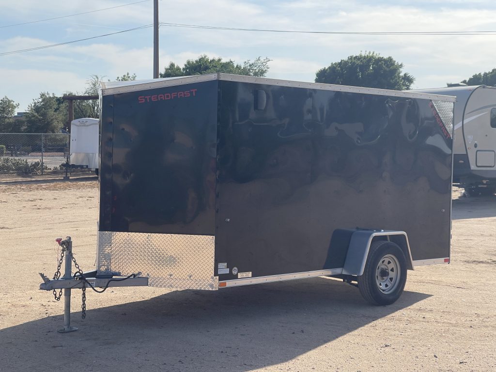 6'X12' Enclosed Trailer With Ramp