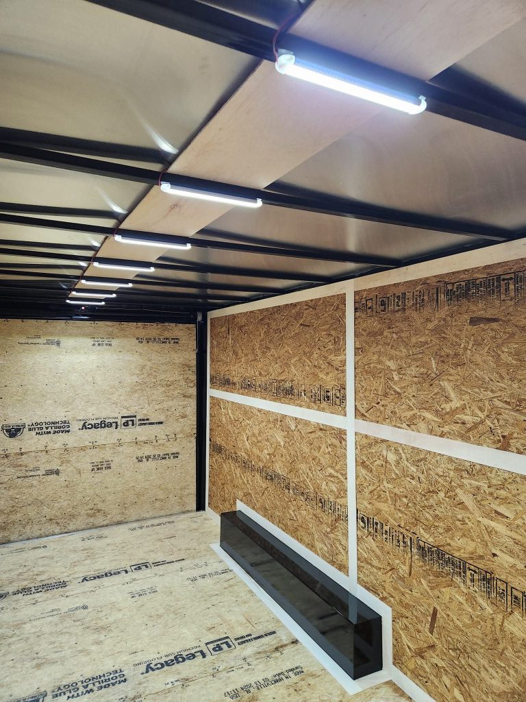 New 18' Enclosed Car Hauler Box Trailer