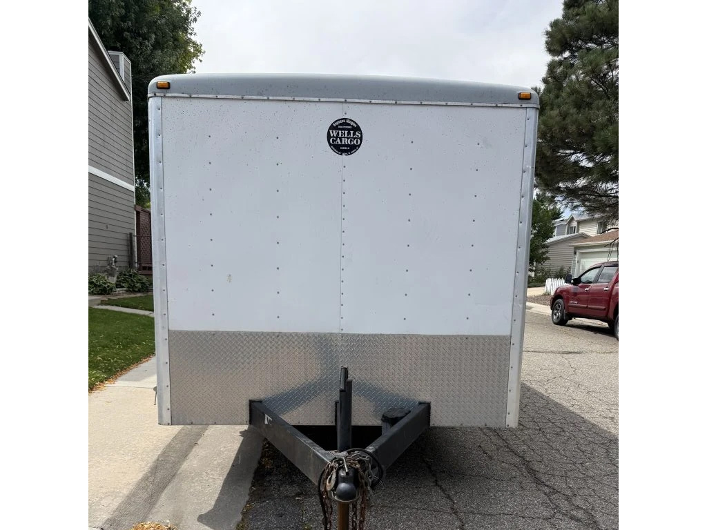 7 X 16 Wells Cargo Fast Trac Enclosed Trailer with Electric Brakes