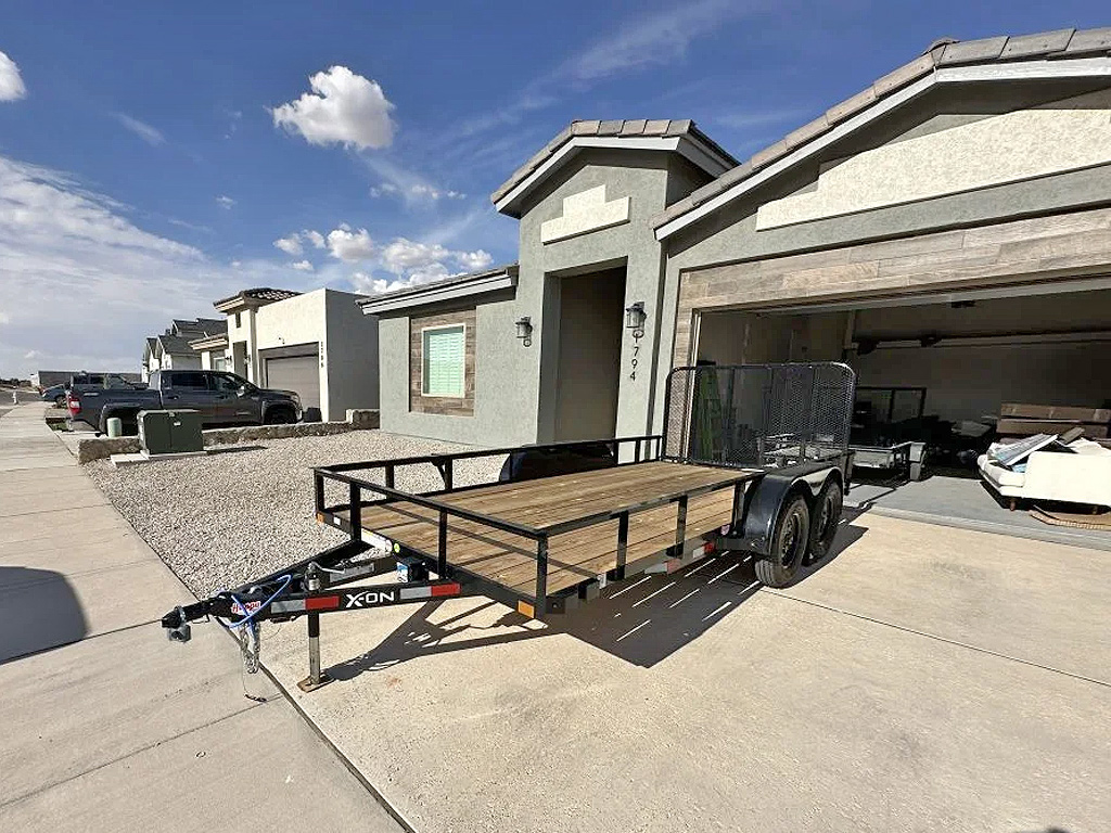 83”x16’ Tandem Axle Utility Trailer