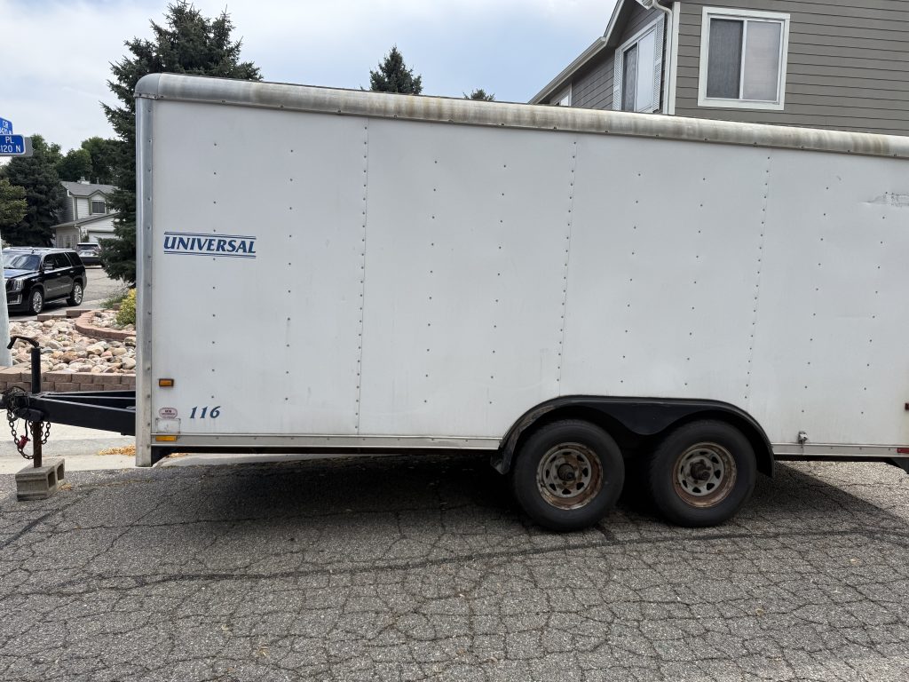 7 X 16 Wells Cargo Fast Trac Enclosed Trailer with Electric Brakes