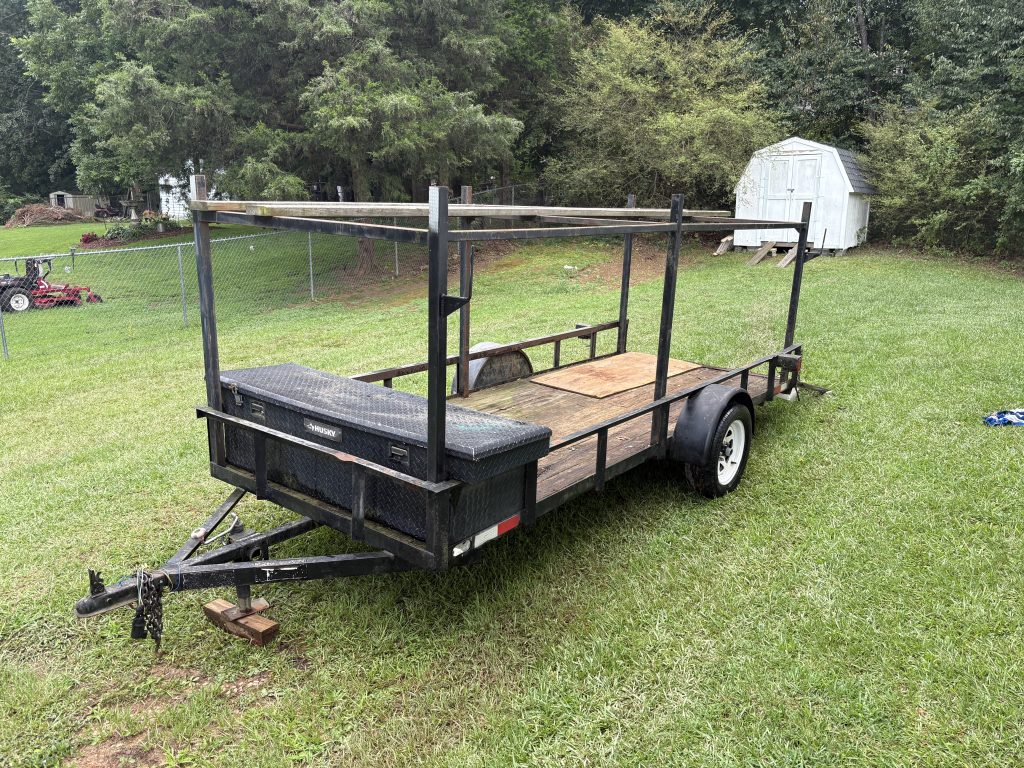Custom 5x14 Landscape Utility Trailer