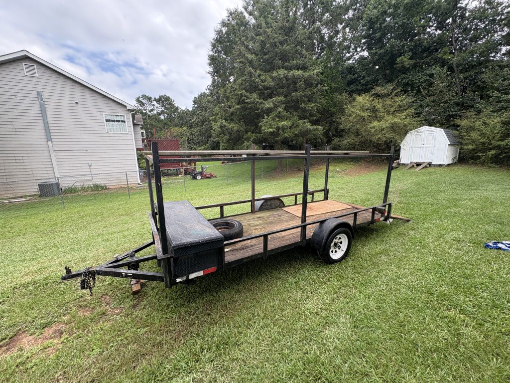 Custom 5x14 Landscape Utility Trailer