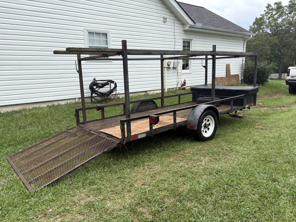 Custom 5x14 Landscape Utility Trailer