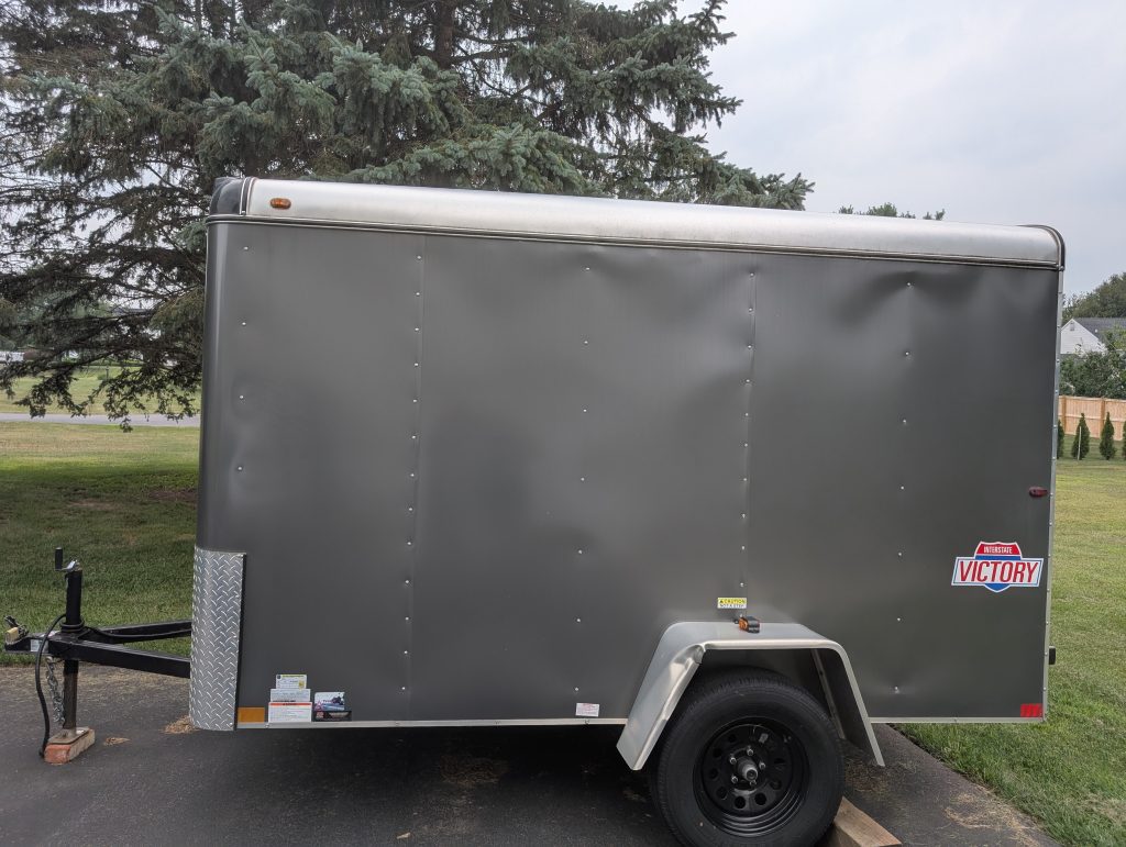 6 X 10 Enclosed Utility Trailer
