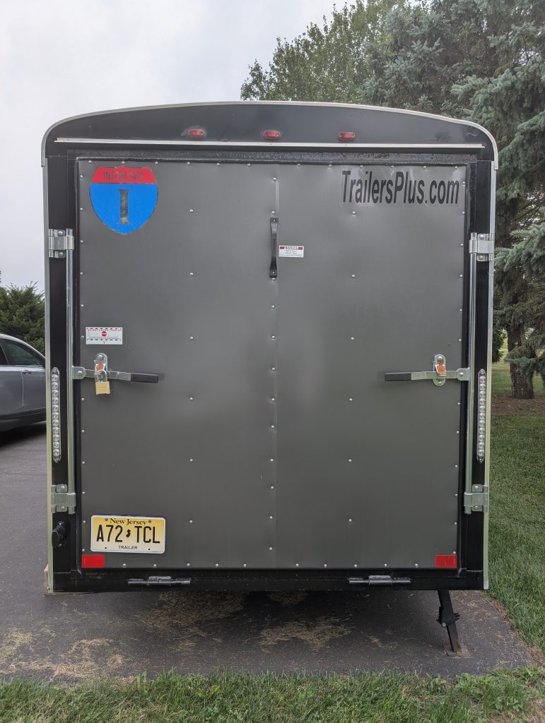 6 X 10 Enclosed Utility Trailer