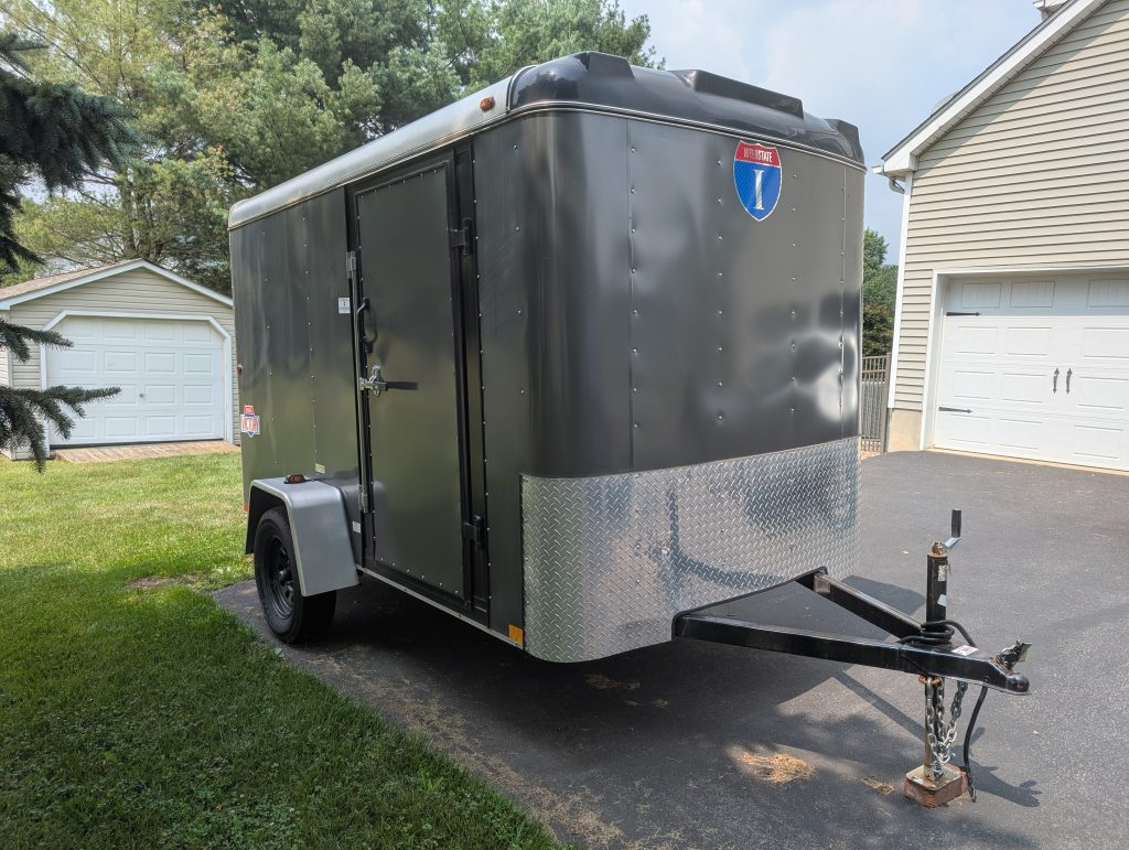 6 X 10 Enclosed Utility Trailer