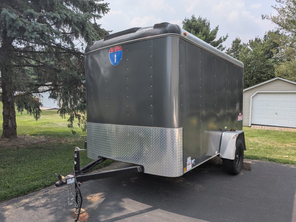 6 X 10 Enclosed Utility Trailer