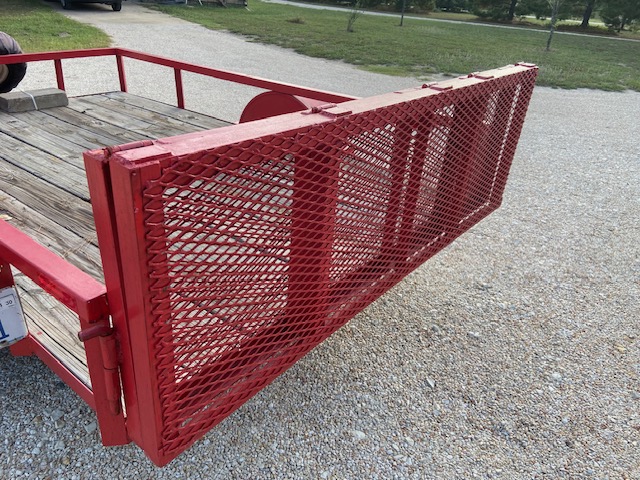 6x10 Utility, drop rear loading ramp