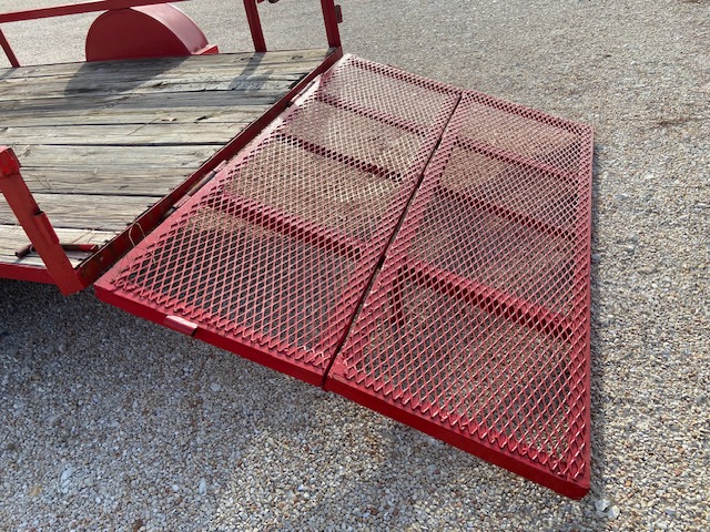 6x10 Utility, drop rear loading ramp