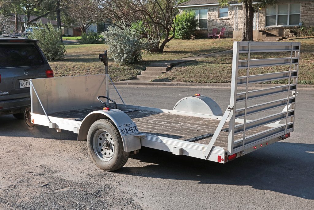 5.5 x 12 Aluminum Utility Trailer