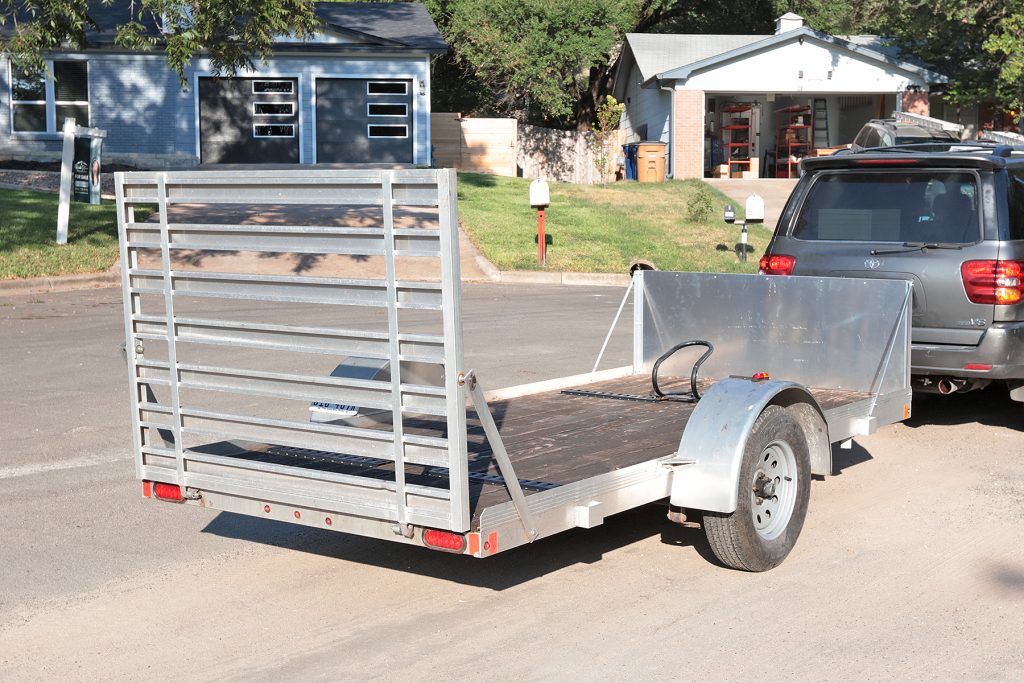 5.5 x 12 Aluminum Utility Trailer