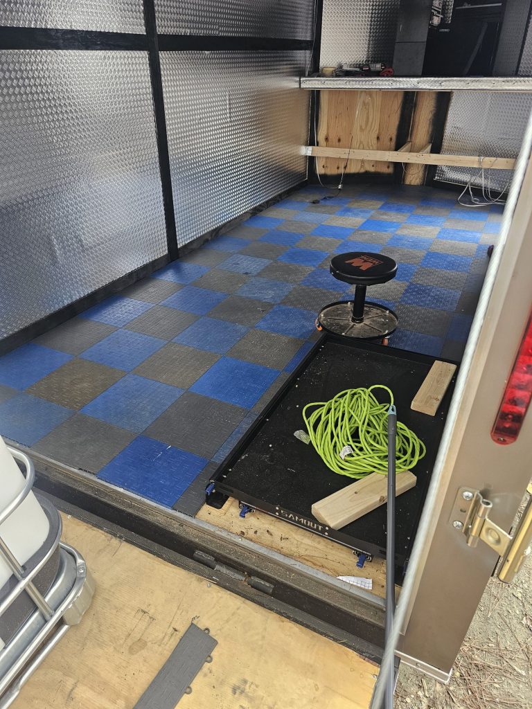 7x14 Enclosed Trailer