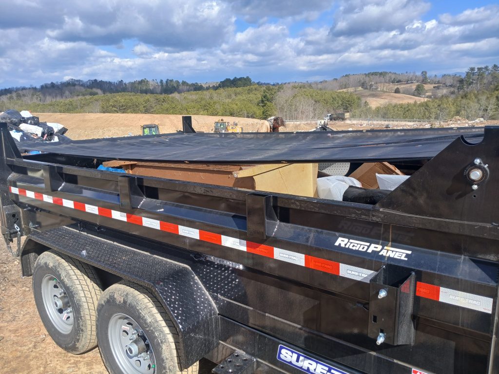 7x12x4 Suretec Dump Trailer