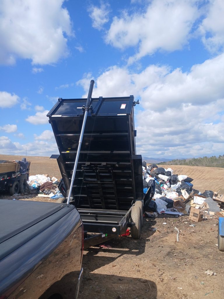7x12x4 Suretec Dump Trailer