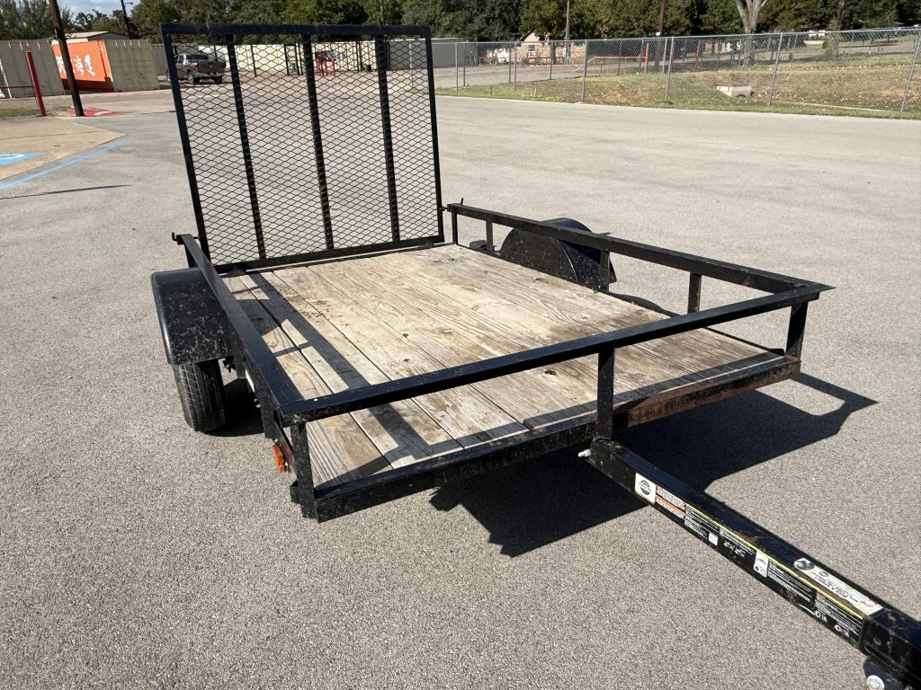 5×8 Utility Trailer with Ramp Gate