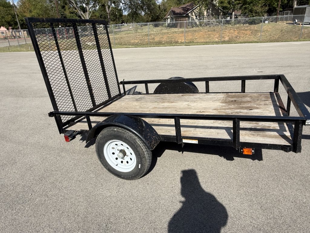 5×8 Utility Trailer with Ramp Gate