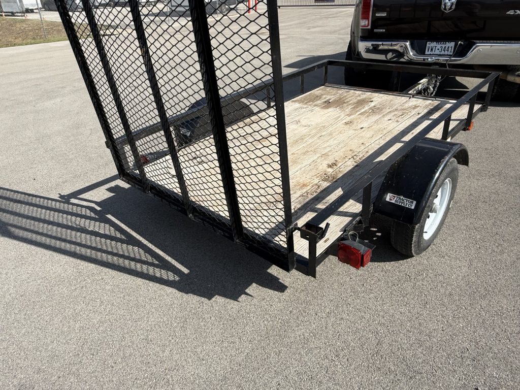 5×8 Utility Trailer with Ramp Gate