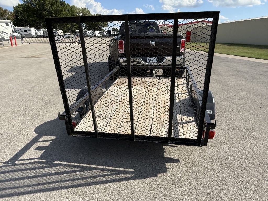 5×8 Utility Trailer with Ramp Gate