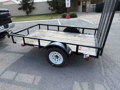 5×8 Utility Trailer with Ramp Gate