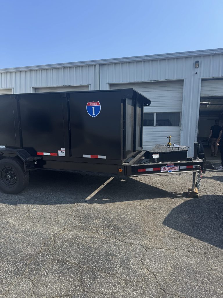 7 X 16 Interstate LoadRunner Bumper Pull Dump Trailer