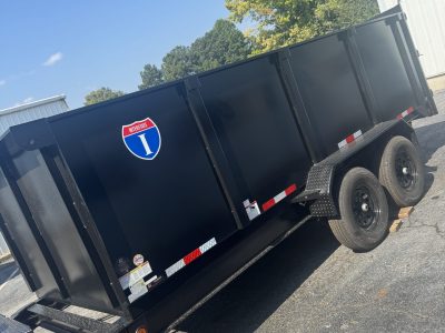 7 X 16 Interstate LoadRunner Bumper Pull Dump Trailer