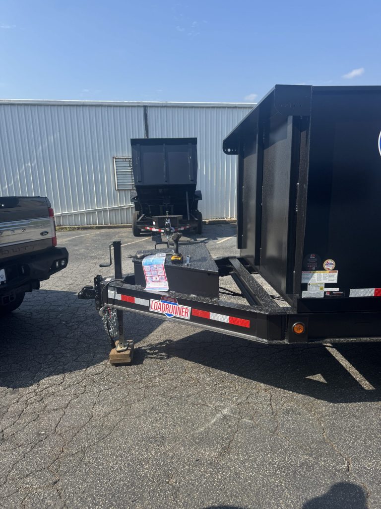 7 X 16 Interstate LoadRunner Bumper Pull Dump Trailer