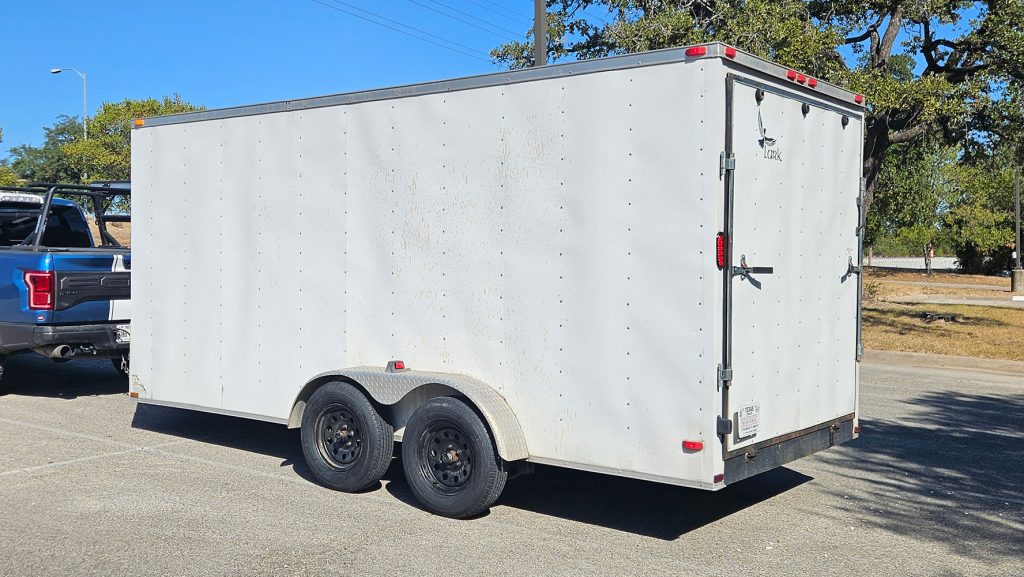 7x16 Enclosed Trailer