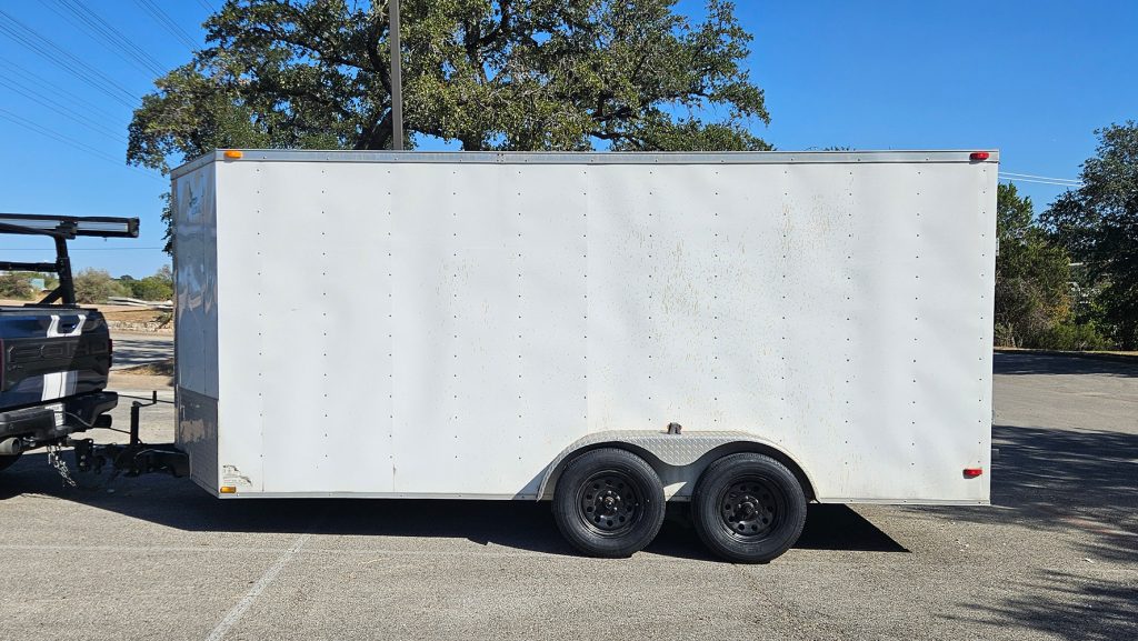 7x16 Enclosed Trailer