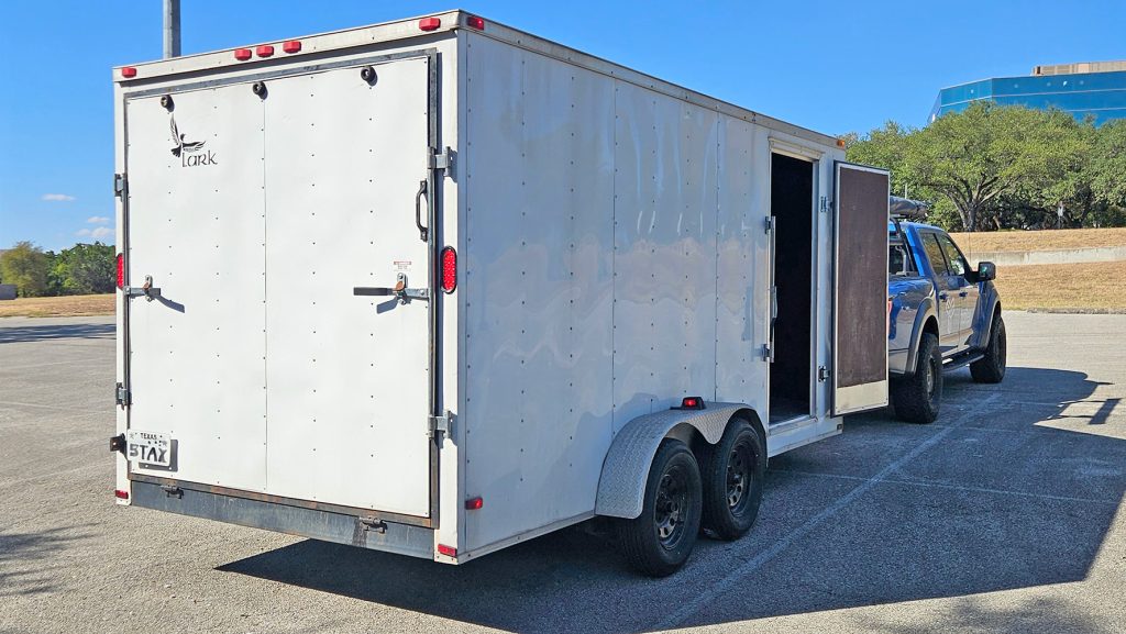 7x16 Enclosed Trailer