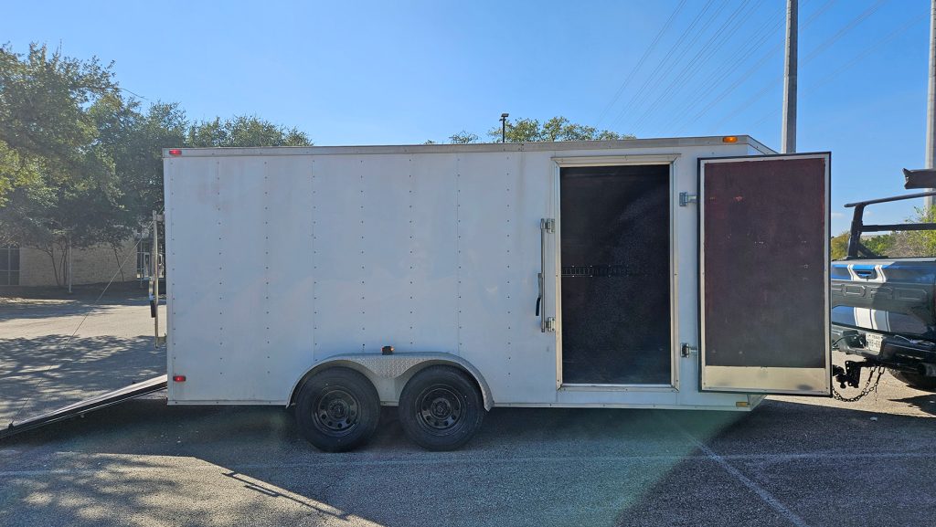 7x16 Enclosed Trailer