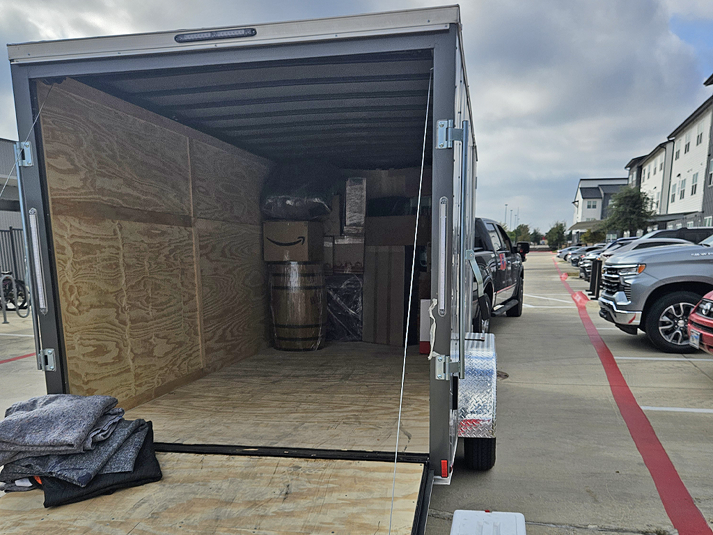 Spartan 7x14 Enclosed Trailer