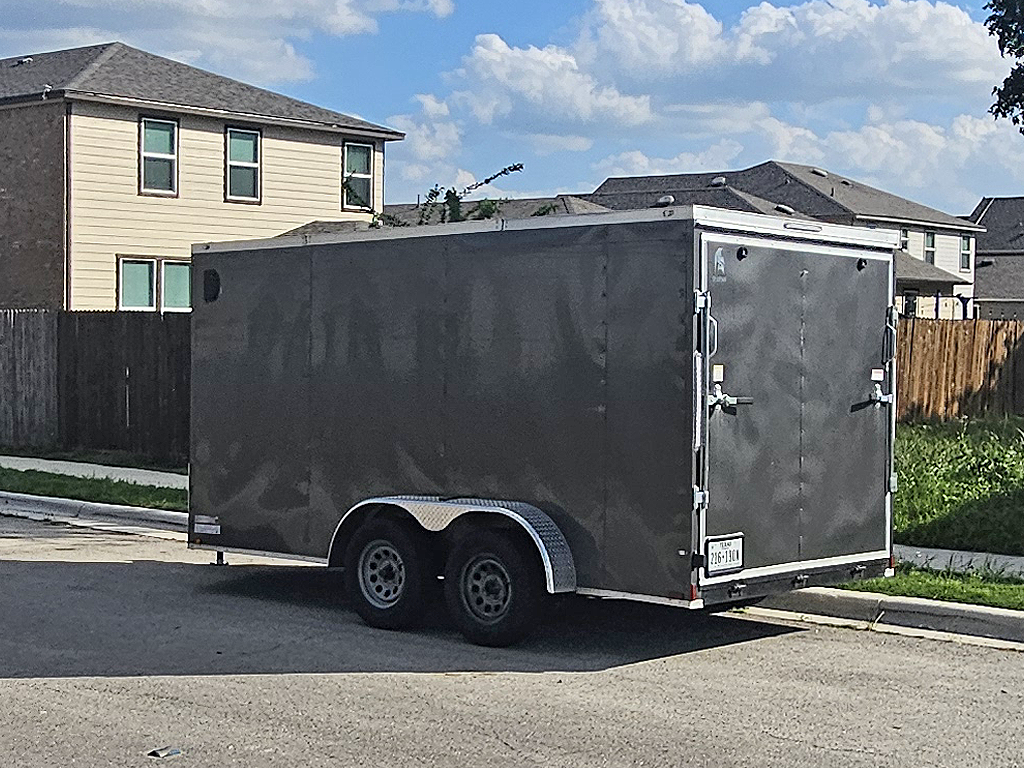 Spartan 7x14 Enclosed Trailer