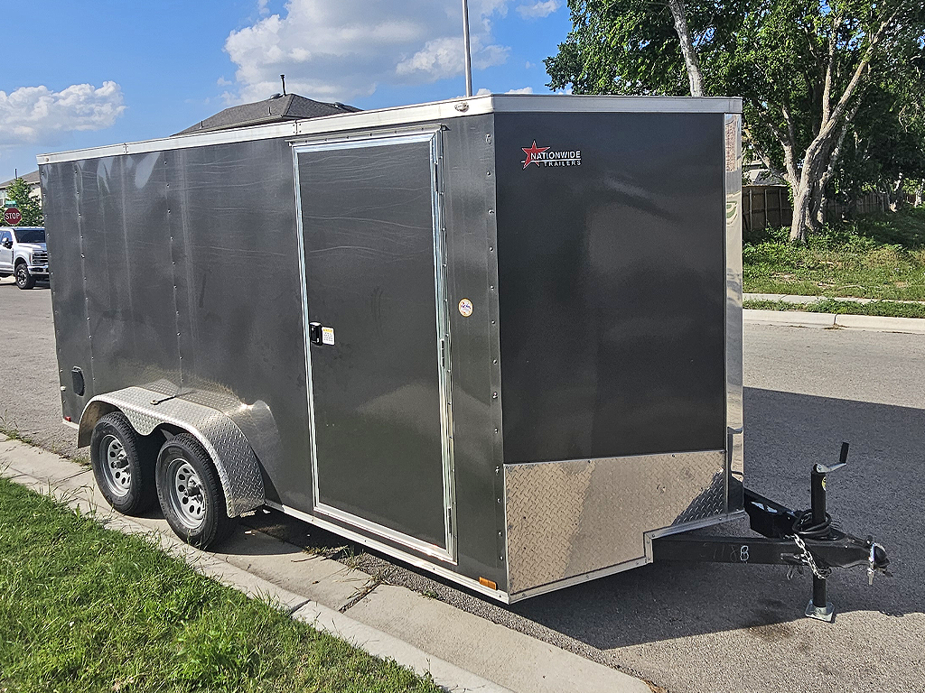 Spartan 7x14 Enclosed Trailer
