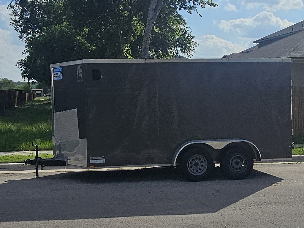 Spartan 7x14 Enclosed Trailer
