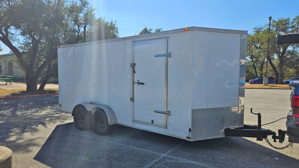 7x16 Enclosed Trailer