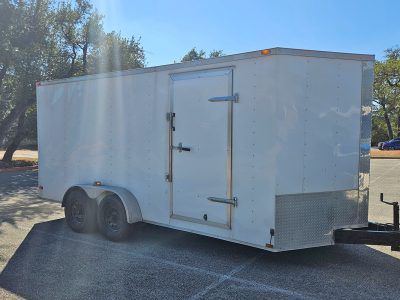 7x16 Enclosed Trailer