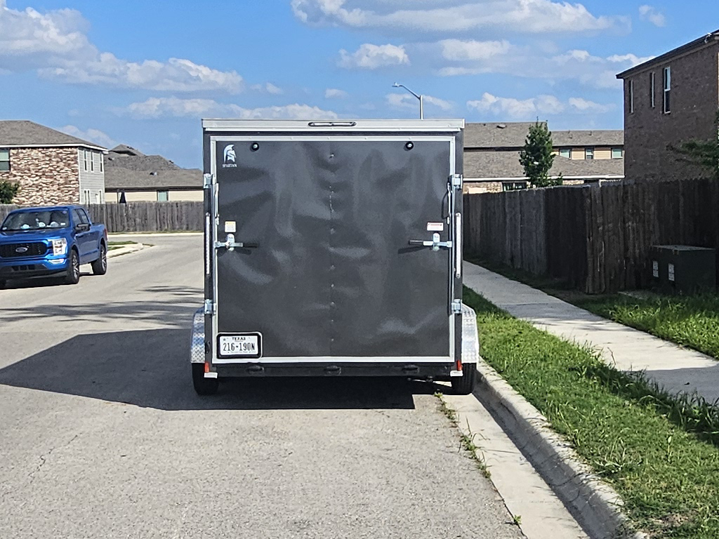 Spartan 7x14 Enclosed Trailer