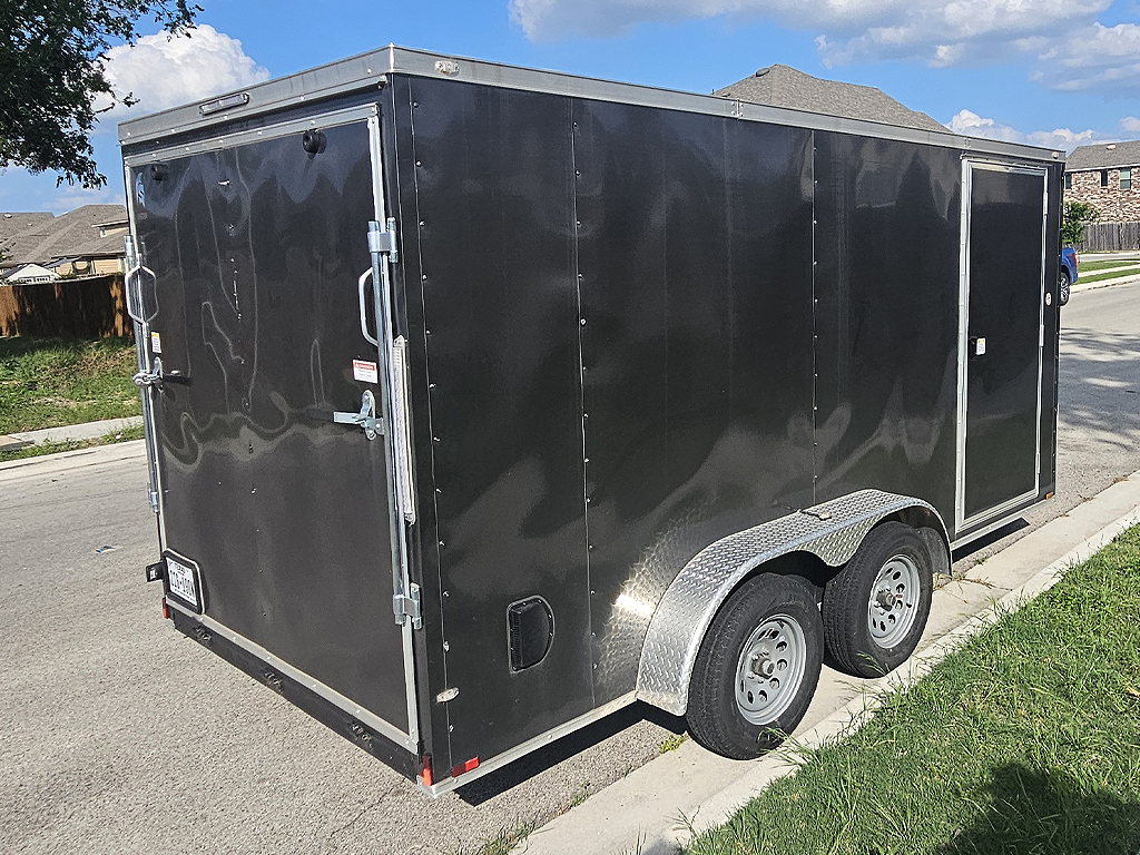Spartan 7x14 Enclosed Trailer