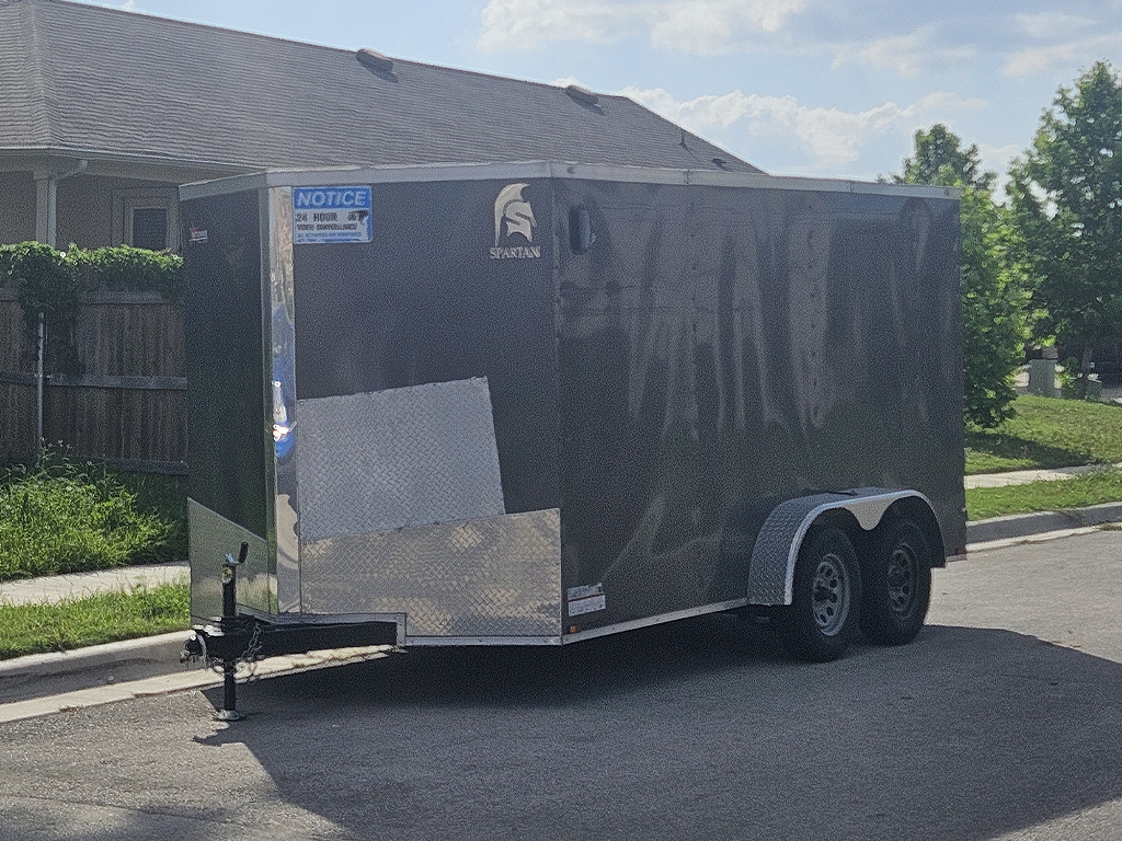 Spartan 7x14 Enclosed Trailer