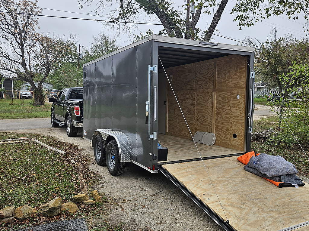 Spartan 7x14 Enclosed Trailer