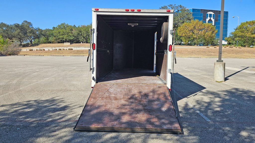 7x16 Enclosed Trailer