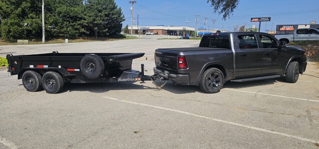 12' 10k RawMaxx Dump trailer