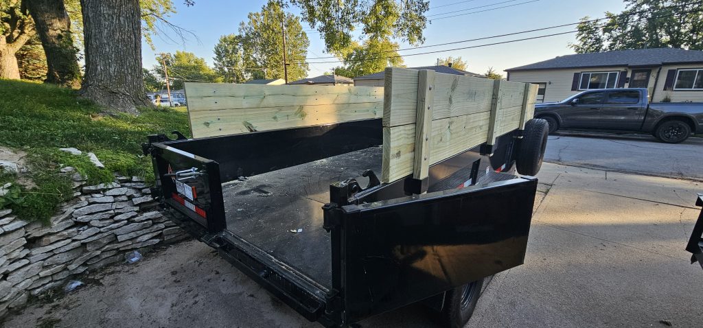 12' 10k RawMaxx Dump trailer