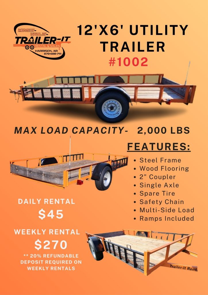 12' Utility Trailer
