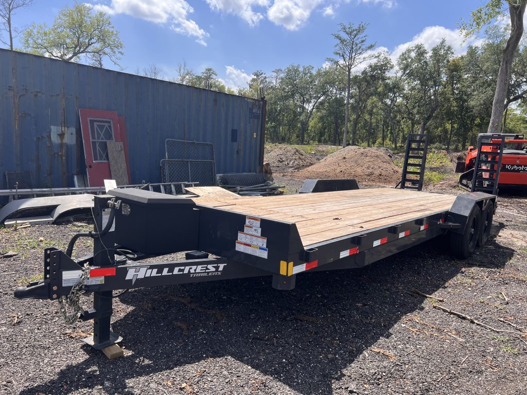 Hillcrest 8'.5 x 24' Deck-Over Dovetail Trailer