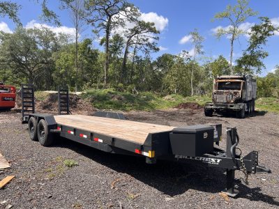 Hillcrest 8'.5 x 24' Deck-Over Dovetail Trailer