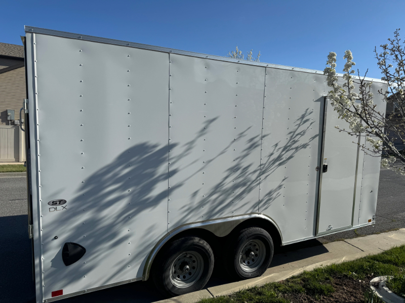 16ft Enclosed Cargo Trailer, only $65/day!