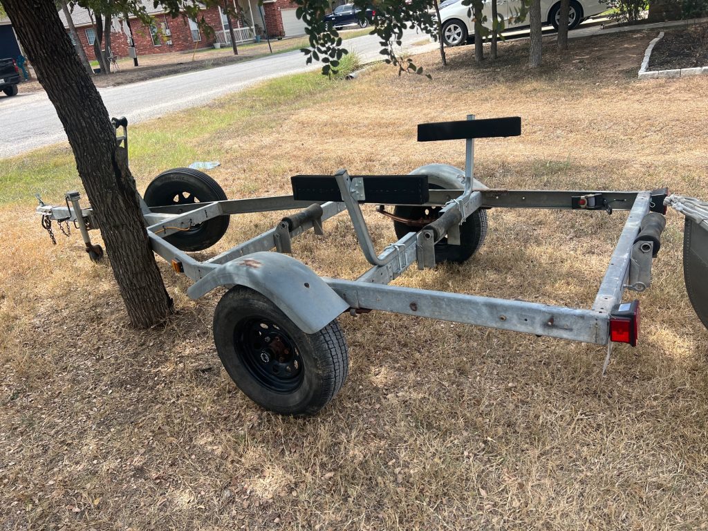 Galvanized Jon Boat Trailer 14'